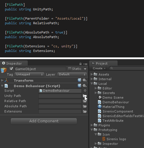 unity assets editor