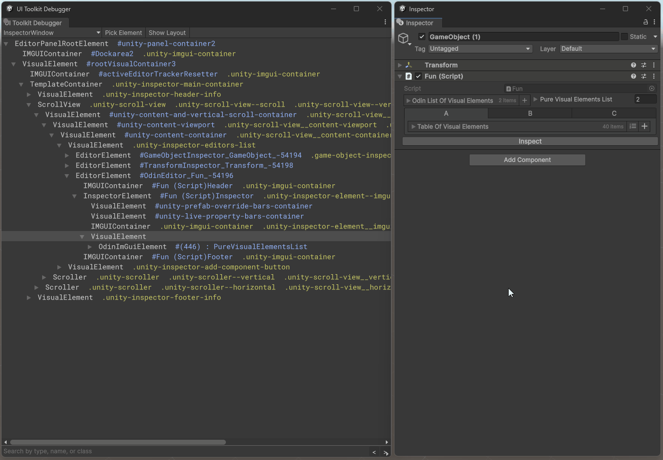 How to hide GameObject formed by multiple level modules without